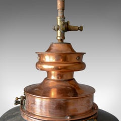 Antique Gas Lamp, Converted for Modern Home, English, 19th Century, circa 1880