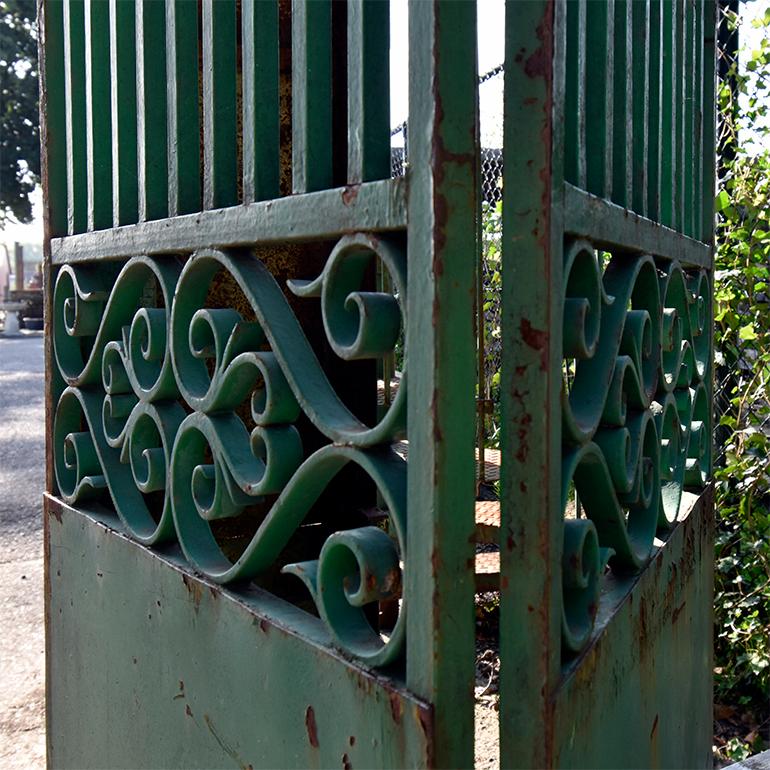 Cast Antique Gate from France, 19th Century