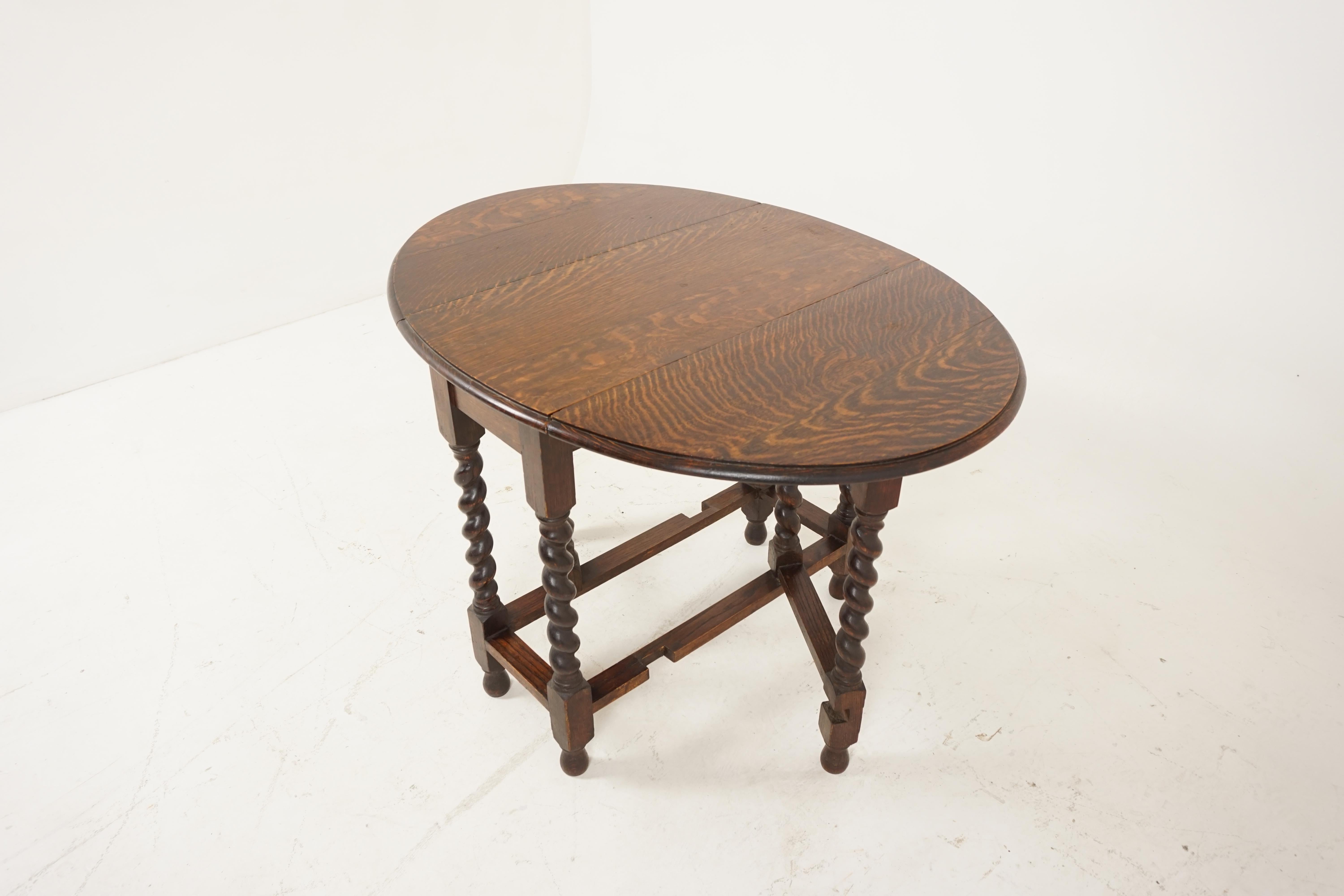 tiger oak table