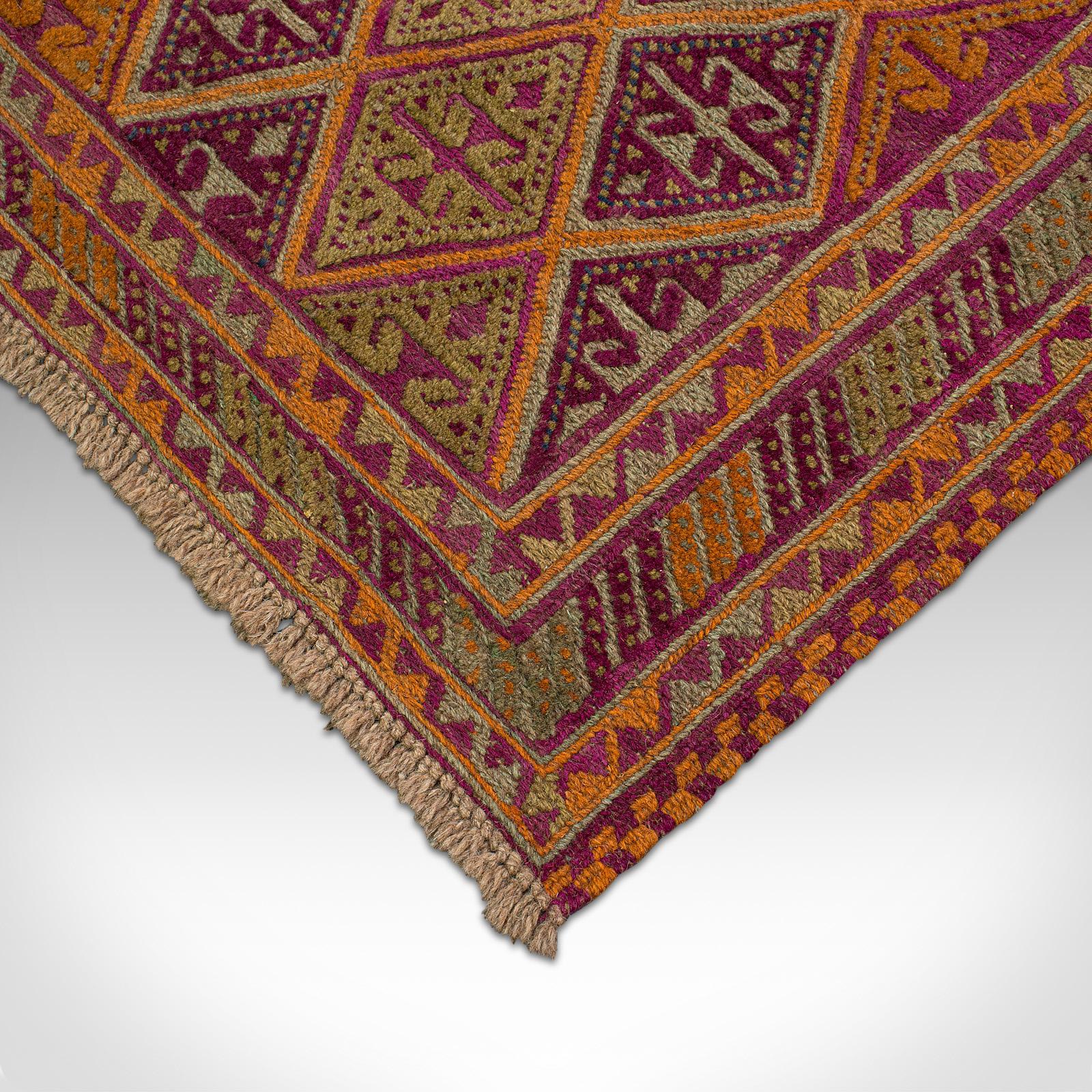 Antique Gazak Rug, Middle Eastern, Nomadic, Tribal, Decorative Carpet, C.1900 For Sale 3