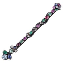 Antique Gemstone Brooch
