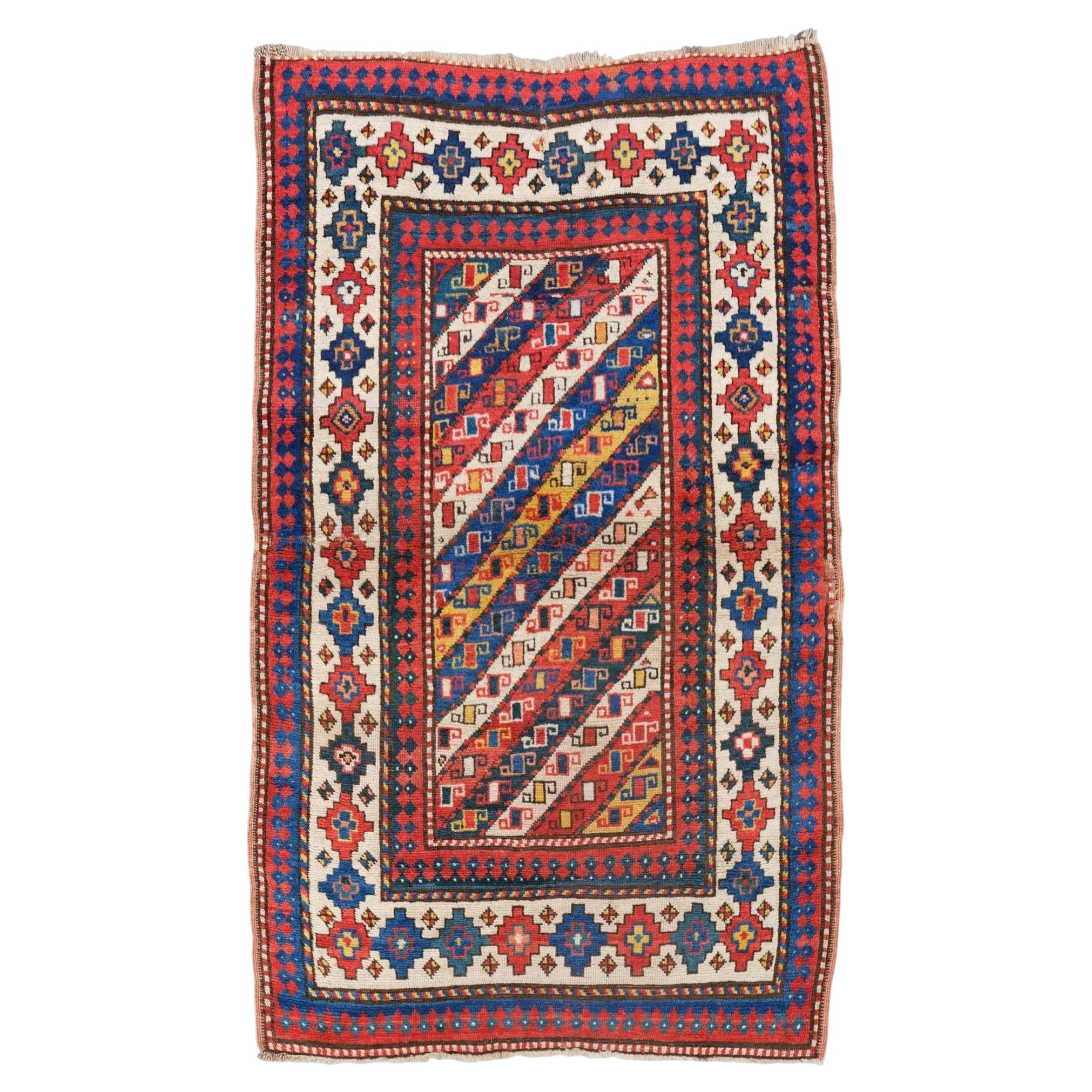 Antique Gendje Rug - Late 19th Century