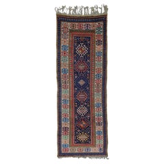 Antique Gendje Runner - 19th Century Caucasian Gendje Runner, Antique Rug