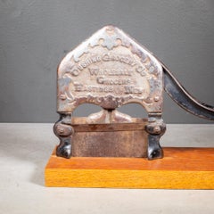 Antique General Store Tobacco Plug Cutter c.1890-1920