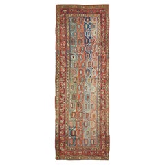 Antique Genje Kazak Rug 3'11'' x 11'1''