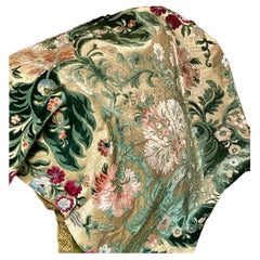 Antique Genoa Cisele Velvet Panel