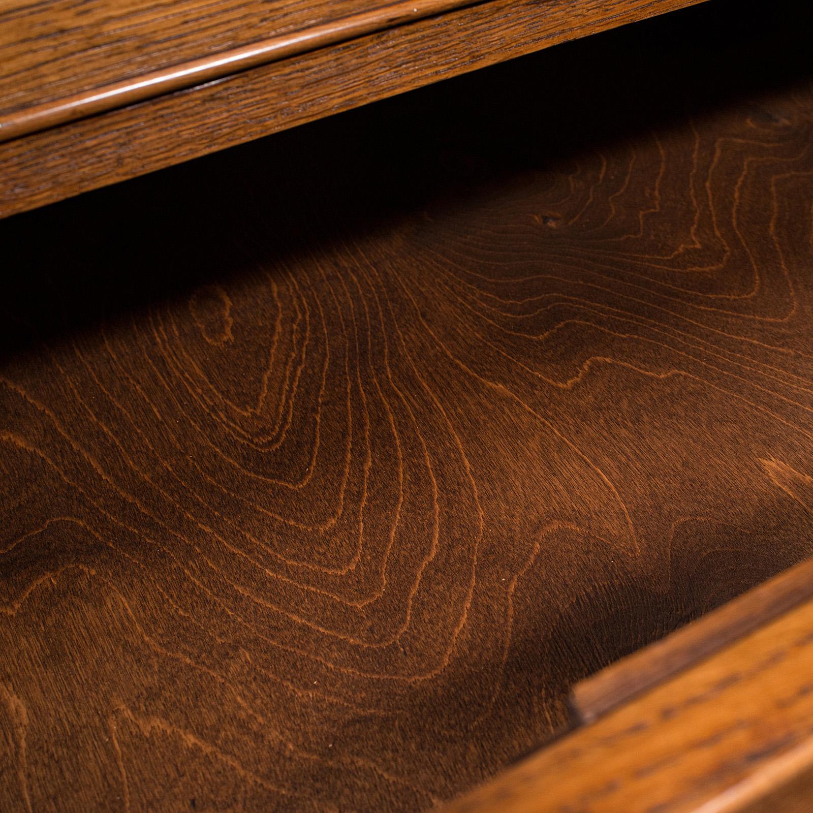 Antique Gentleman's Chest of Drawers, English, Oak, Tallboy, Georgian, c.1800 6