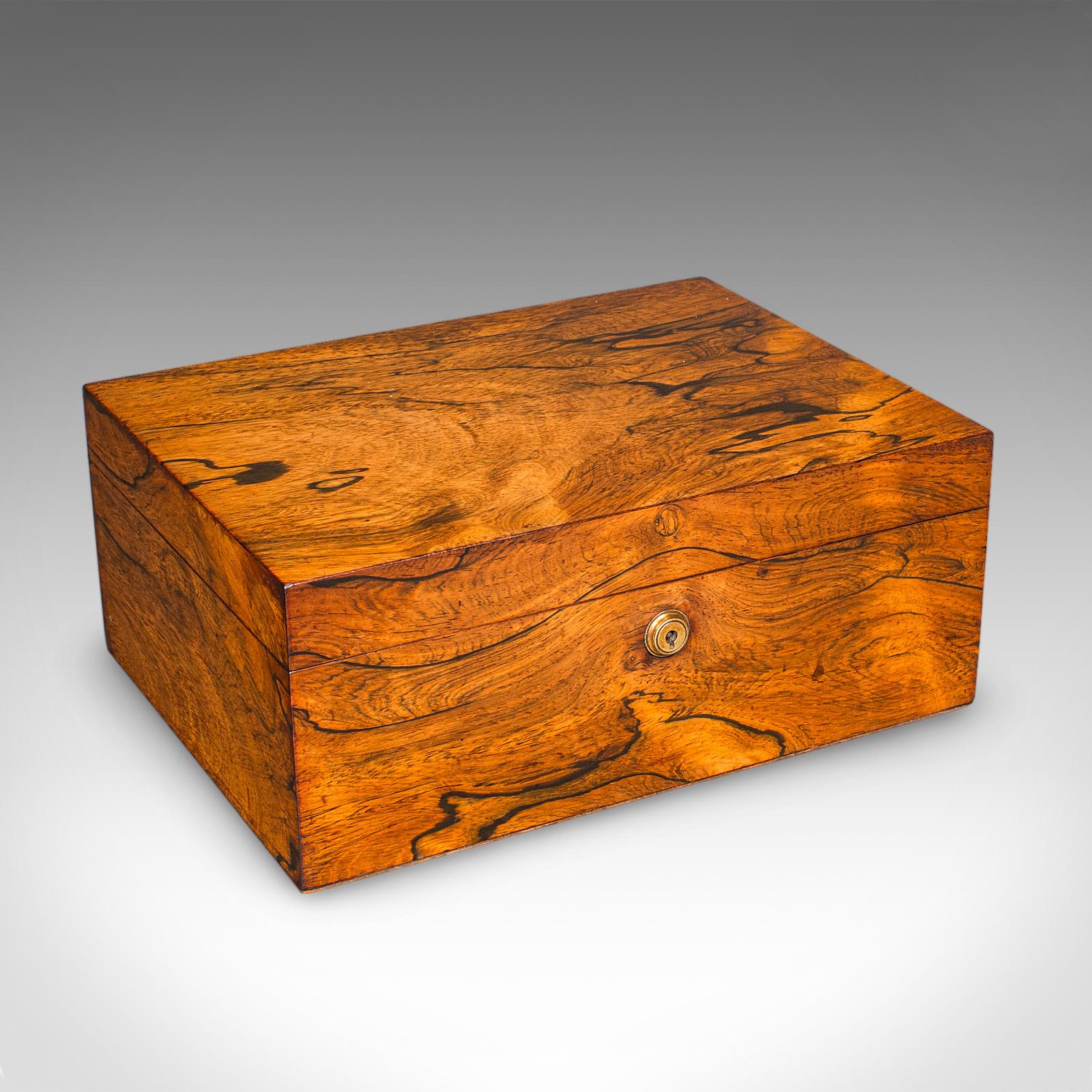 Antique Gentleman’s Document Box, English, Keepsake Case, Regency, Circa 1820 (Britisch) im Angebot