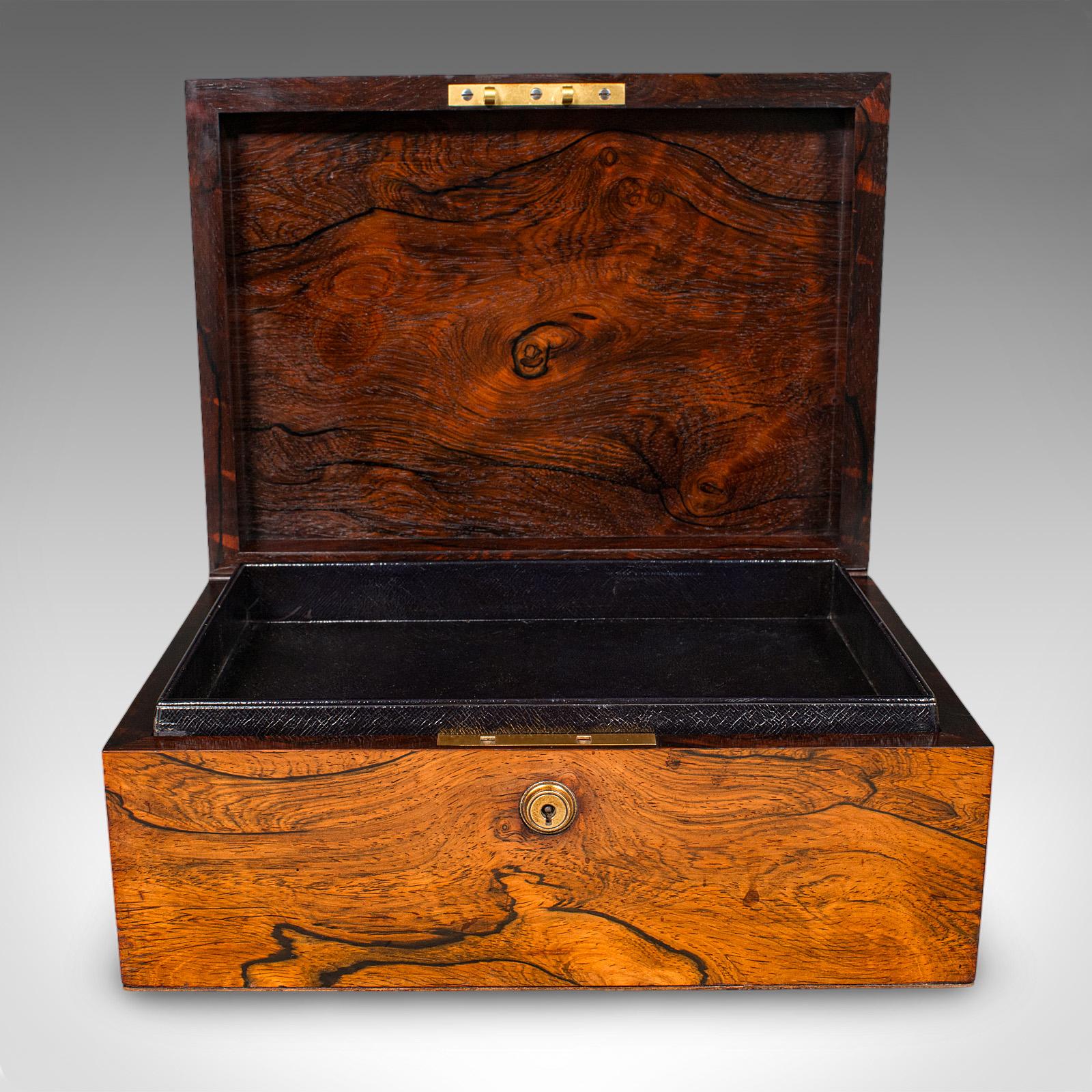 Antique Gentleman’s Document Box, English, Keepsake Case, Regency, Circa 1820 (Frühes 19. Jahrhundert) im Angebot