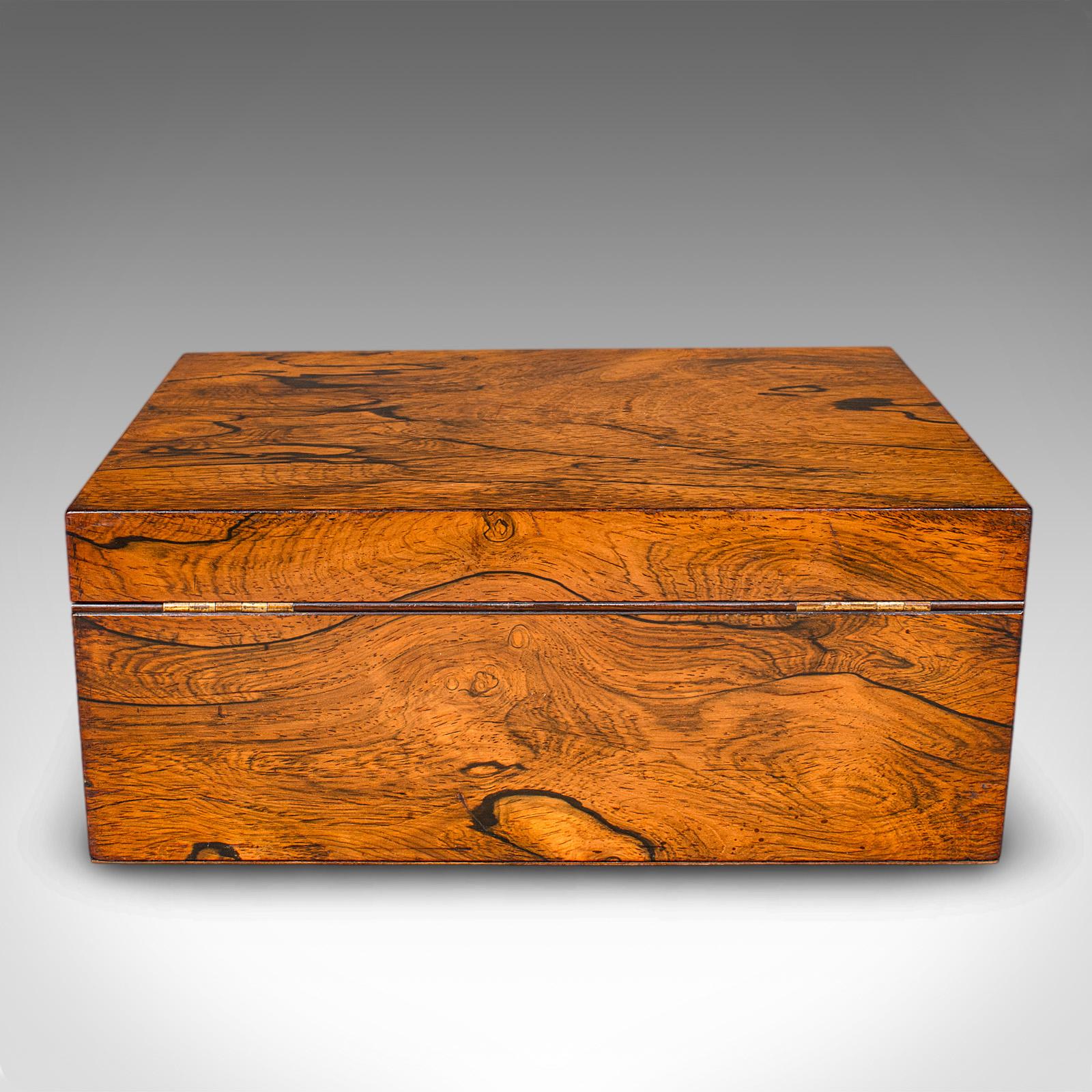 Antique Gentleman’s Document Box, English, Keepsake Case, Regency, Circa 1820 im Angebot 1