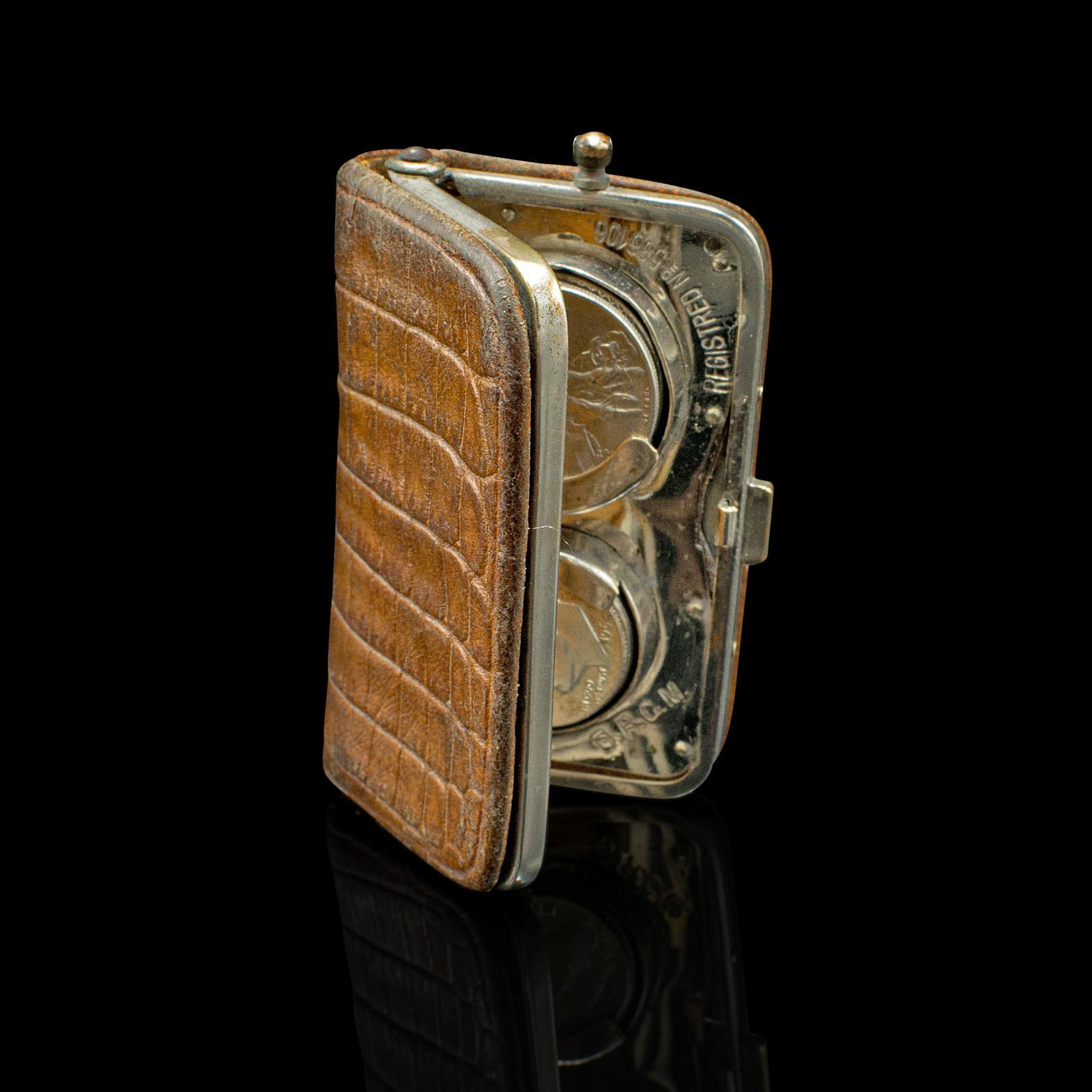 antique coin holder case