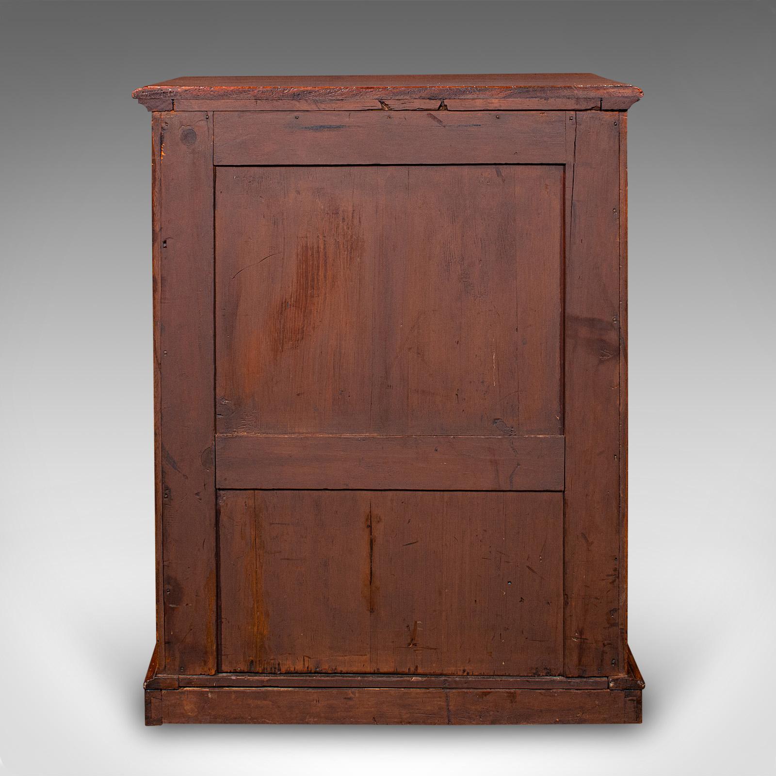 Mid-19th Century Antique Gentleman's Sporran Chest, Scottish, Sock Drawers, Victorian, Circa 1850 For Sale