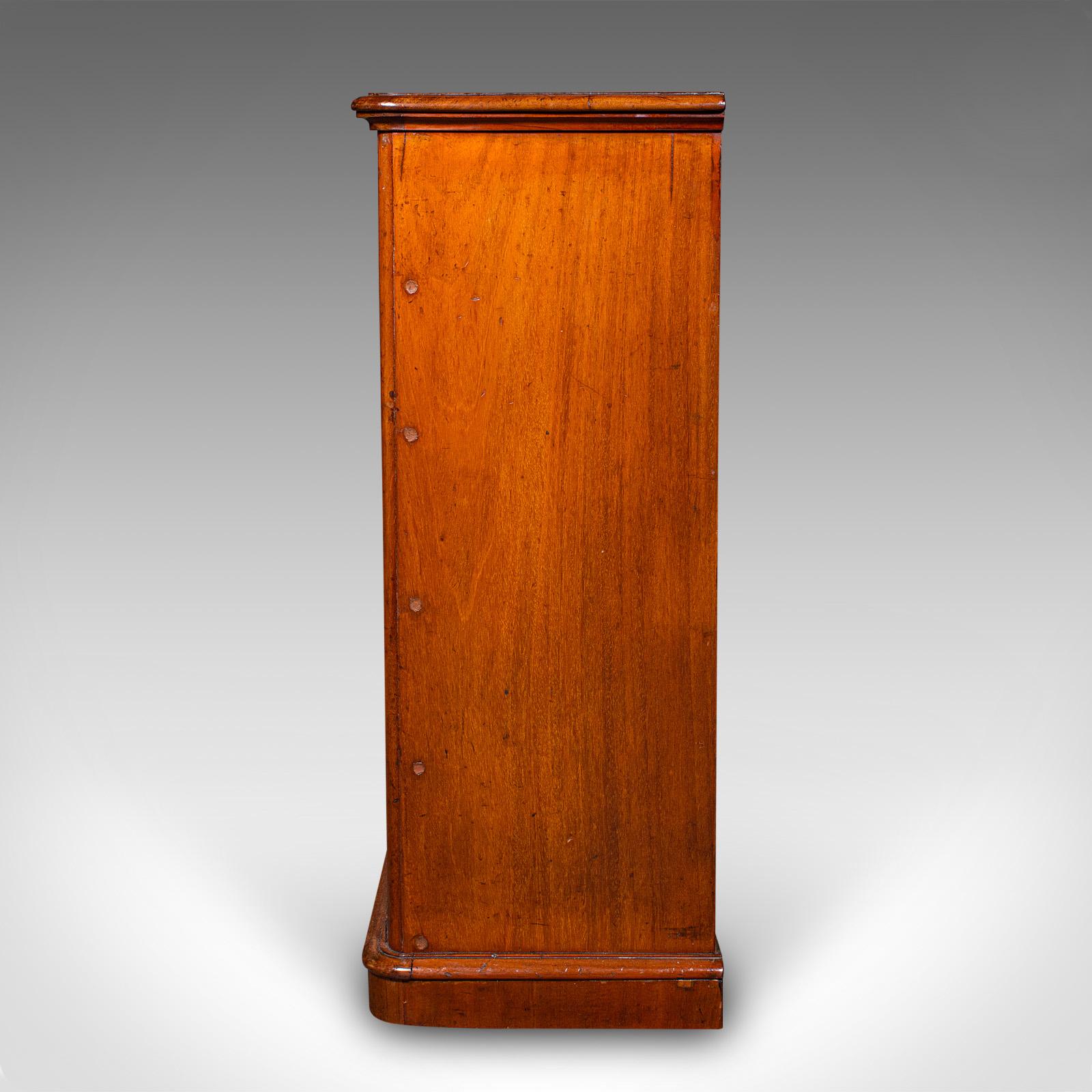 Brass Antique Gentleman's Sporran Chest, Scottish, Sock Drawers, Victorian, Circa 1850 For Sale