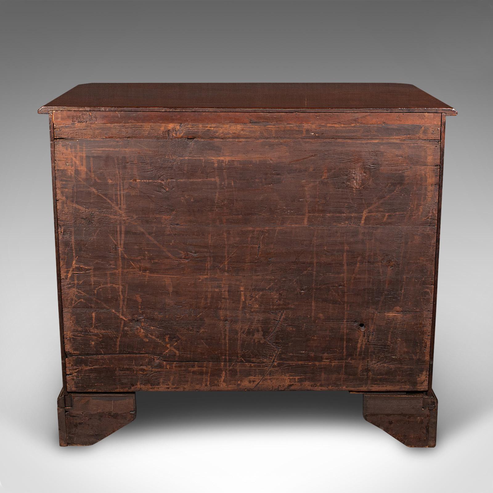 18th Century Antique Gentleman's Tallboy, English, Chest of Drawers, Georgian, Circa 1790 For Sale