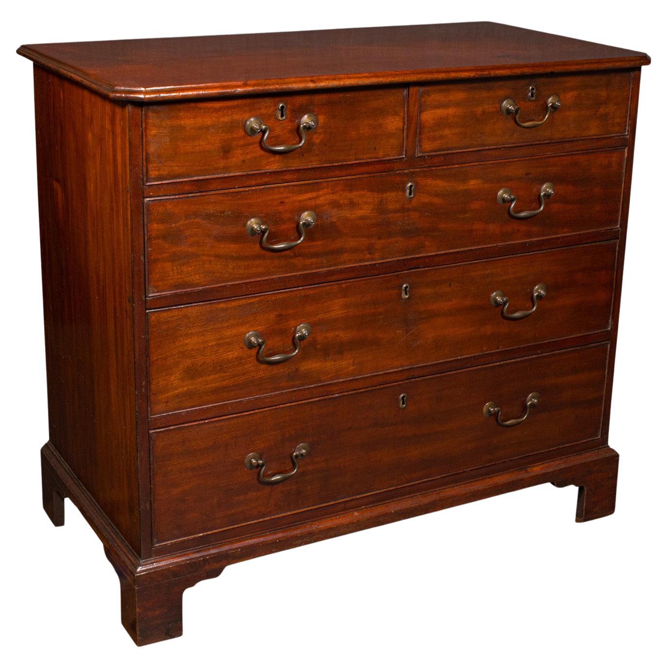 Antique Gentleman's Tallboy, English, Chest of Drawers, Georgian, Circa 1790