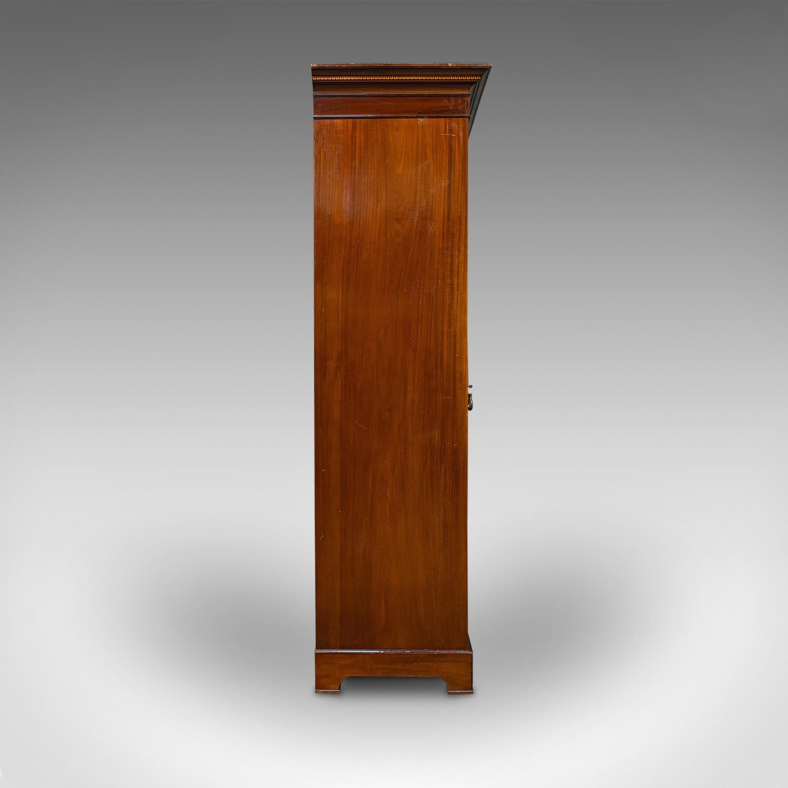 gentlemans wardrobe antique