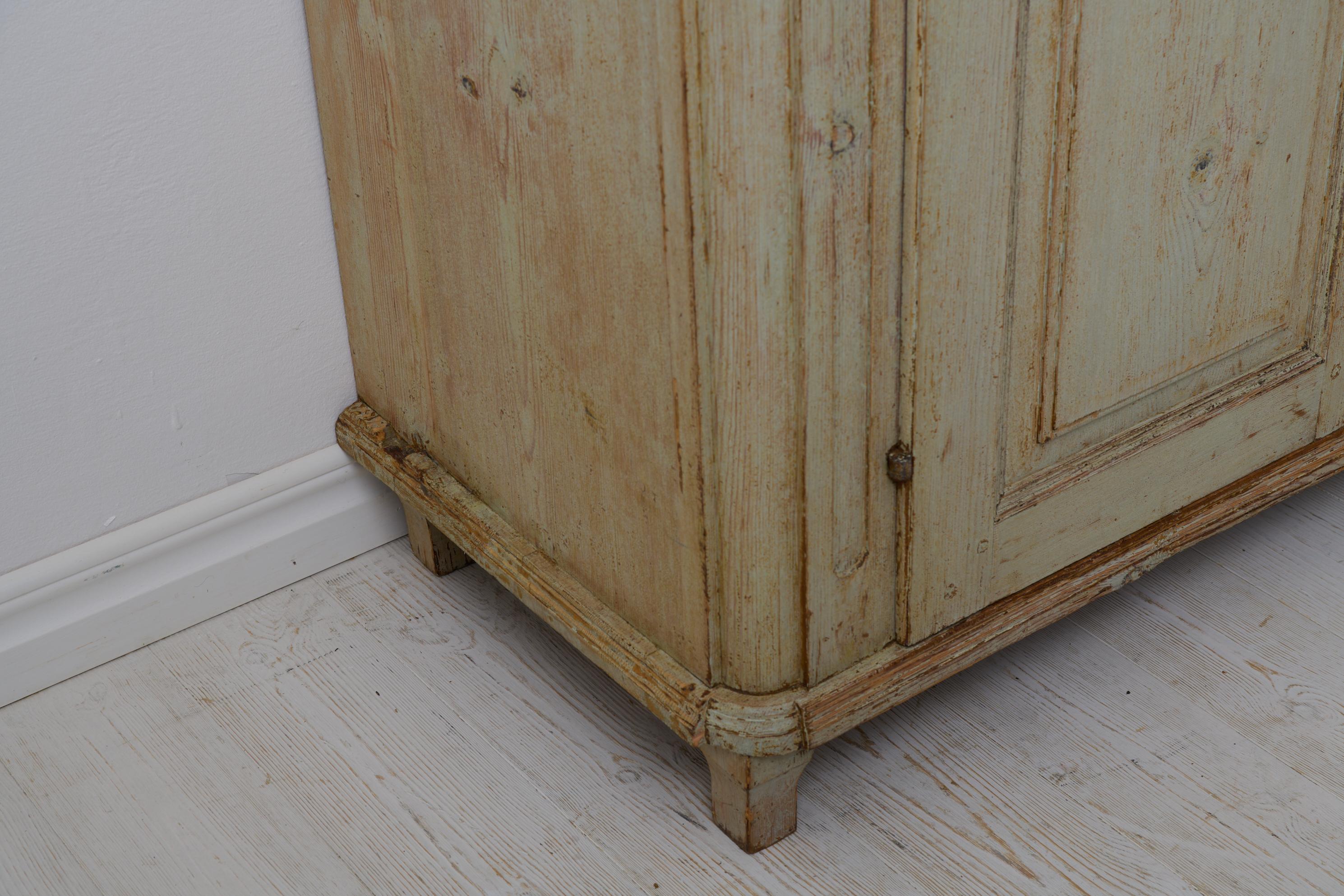 Antikes echtes Sideboard im Gustavianischen Stil, authentische schwedische Landhausmöbel 5