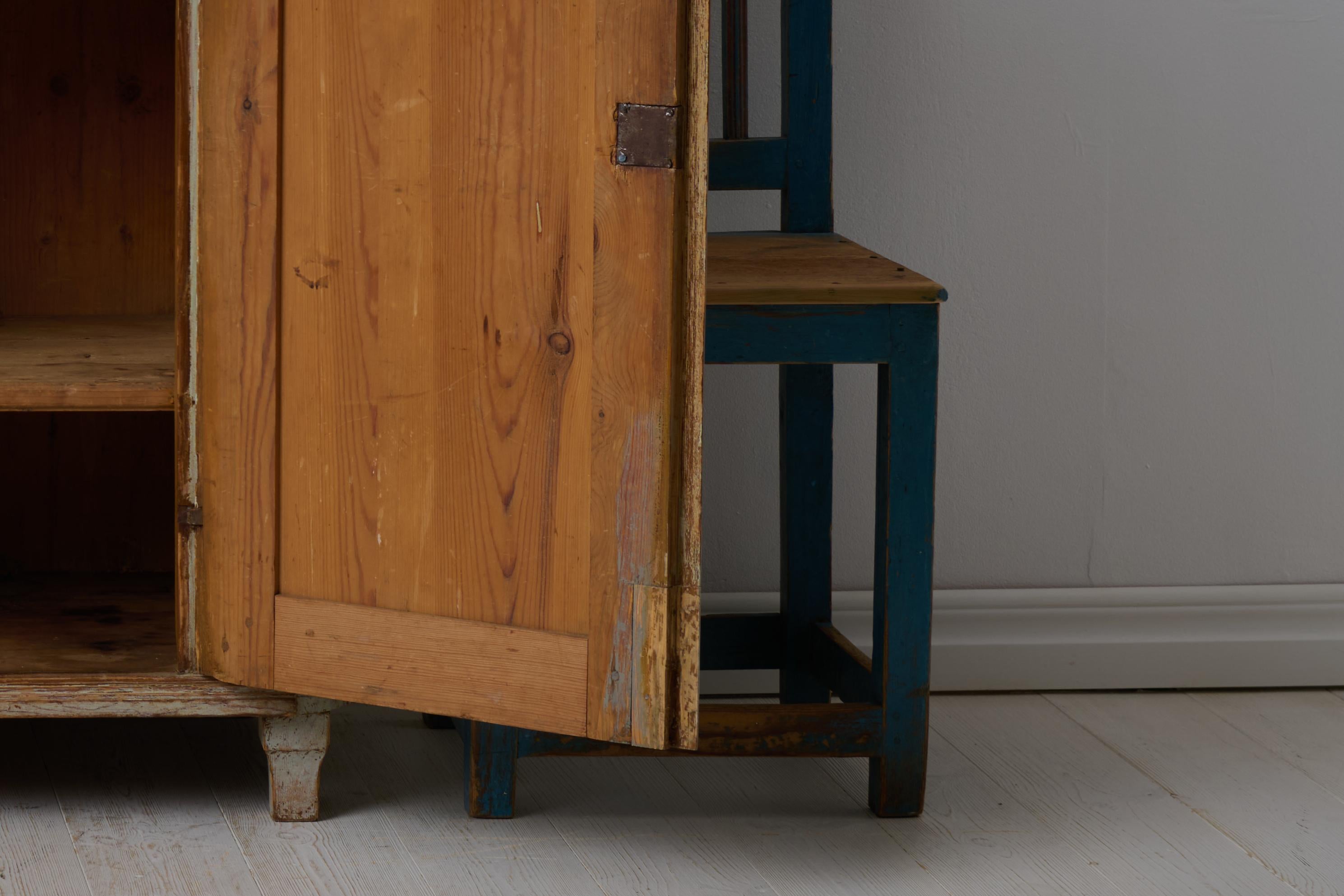 Antikes echtes Sideboard im Gustavianischen Stil, authentische schwedische Landhausmöbel 7