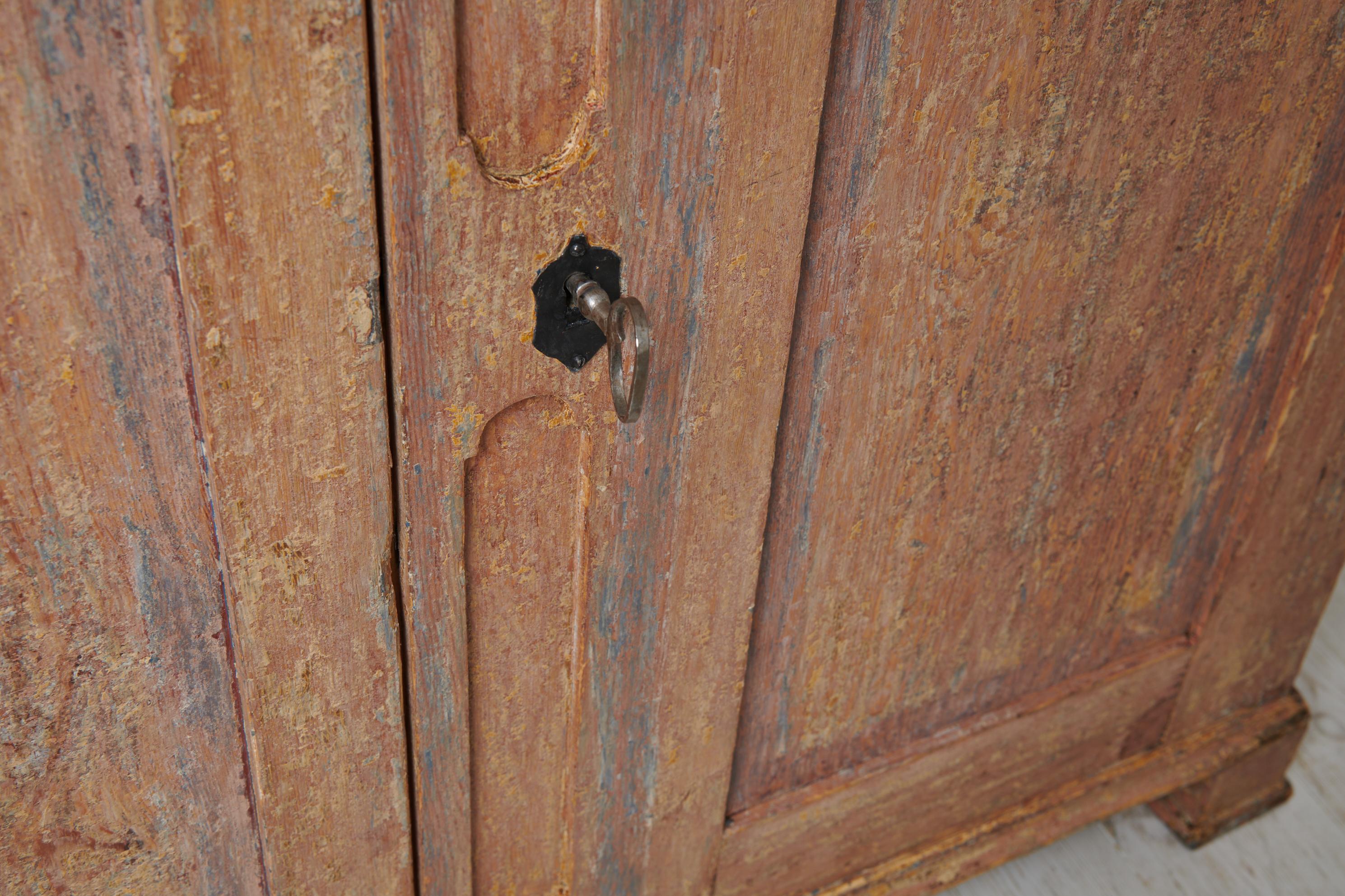 Antique Genuine Swedish Country Pine Sideboard  For Sale 7