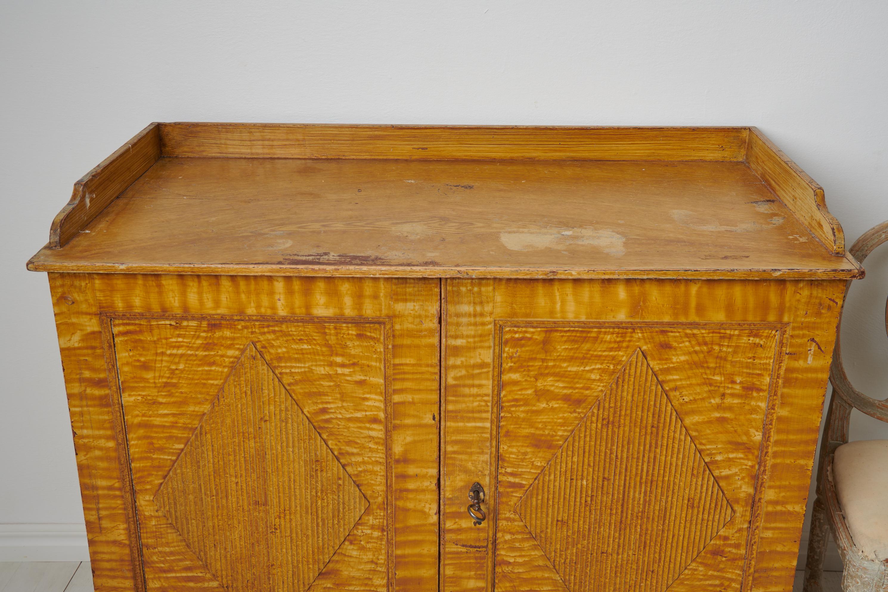 Antique Genuine Swedish Gustavian Handmade Sideboard  For Sale 3