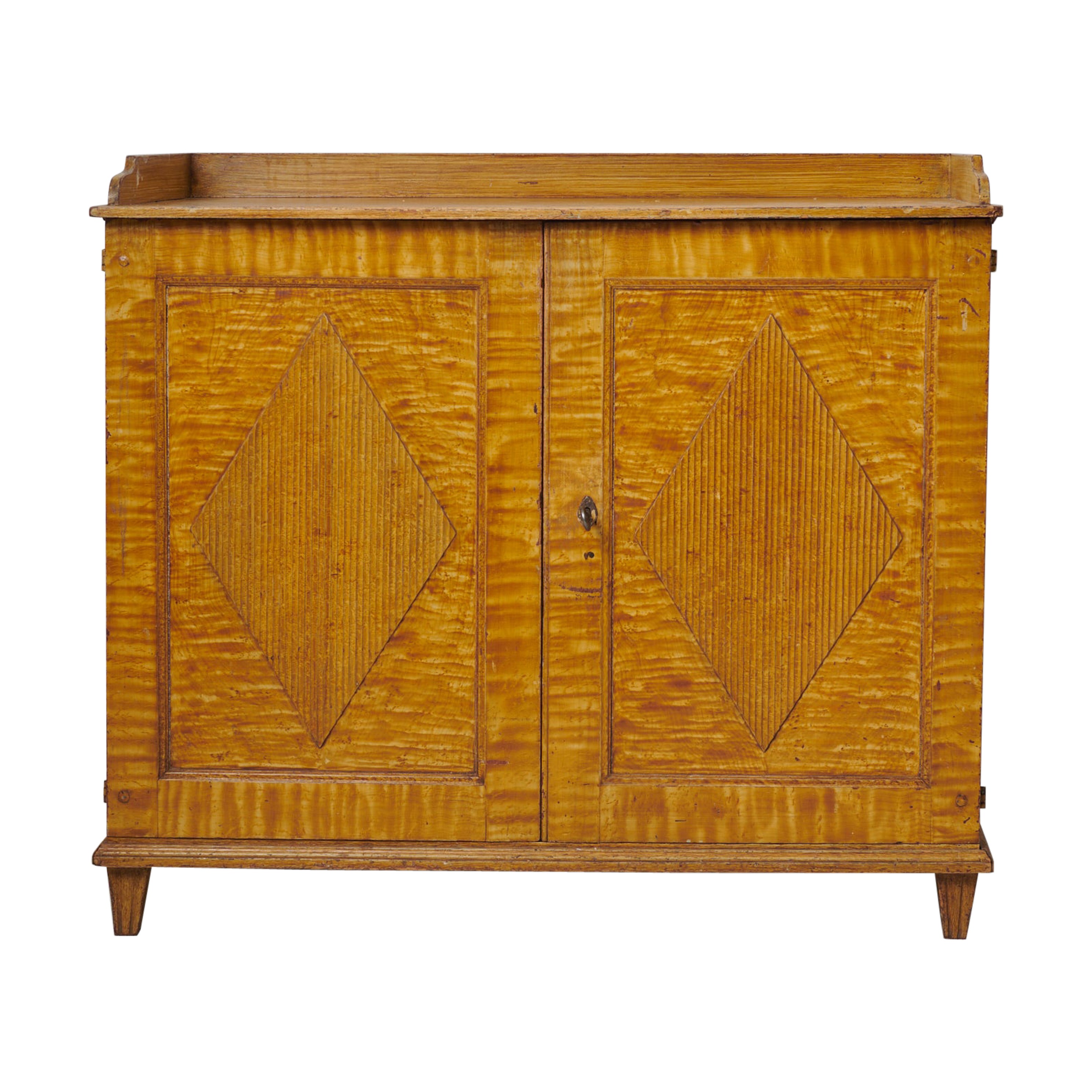 Antique Genuine Swedish Gustavian Handmade Sideboard
