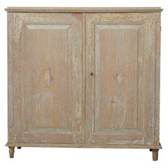 Antique Genuine Swedish Gustavian Period Sideboard in Original Condition