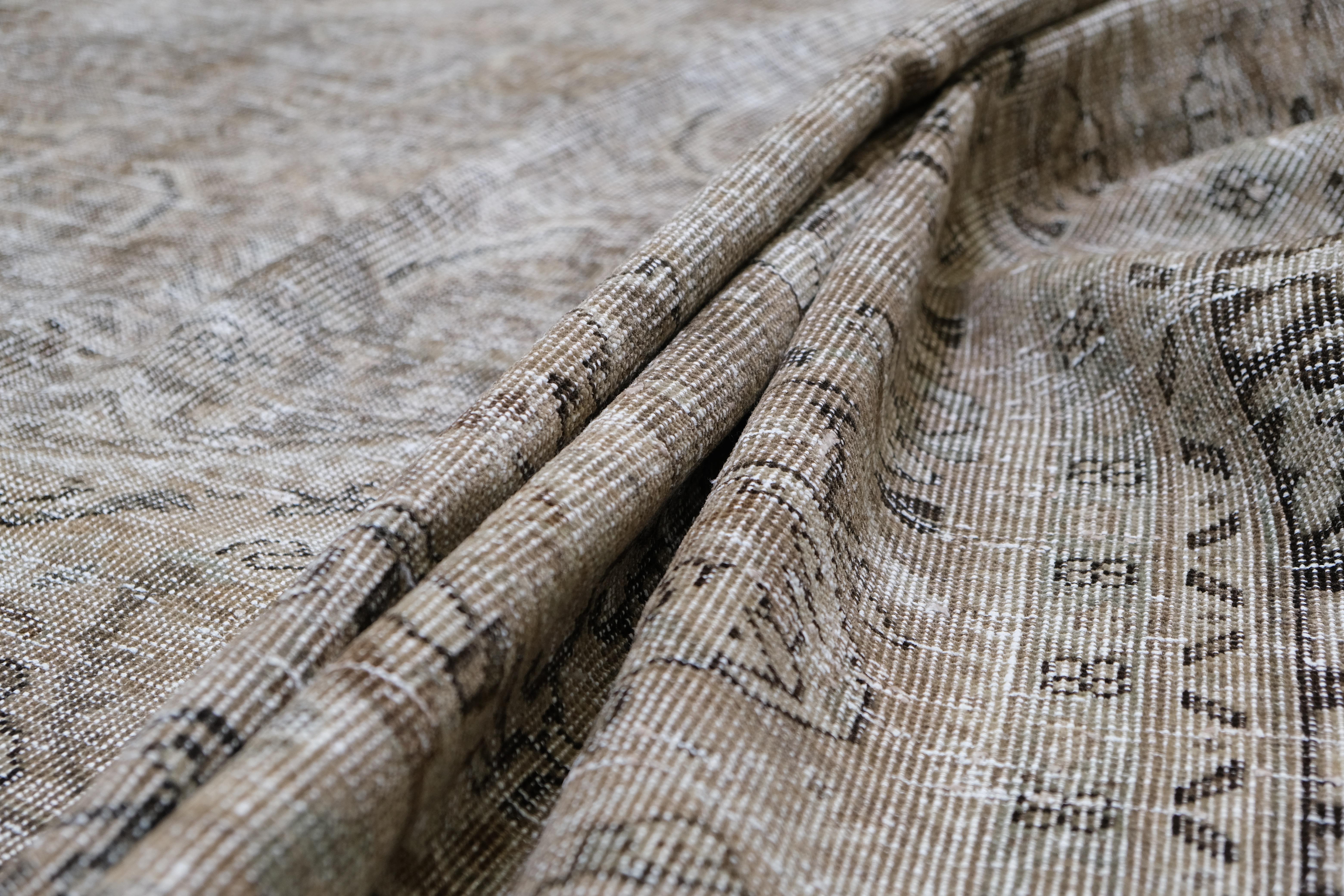 Malayer Antico Mahal Geometrico Distressed 8'10''x12' in vendita