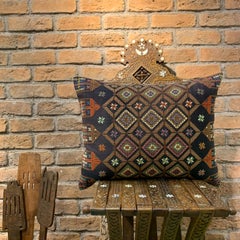 Antique Geometric Pillow Cover