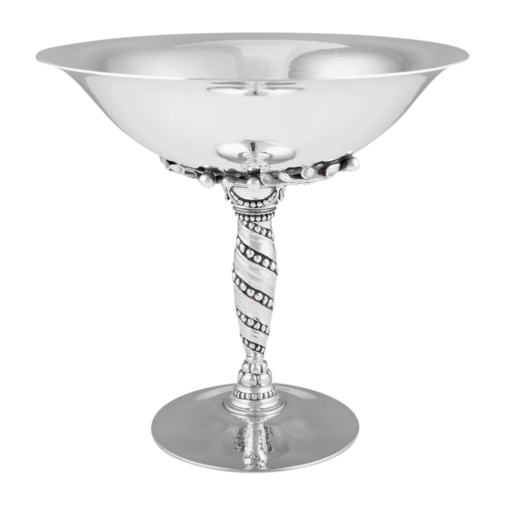 Antique Georg Jensen Compote 178 Johan Rohde For Sale