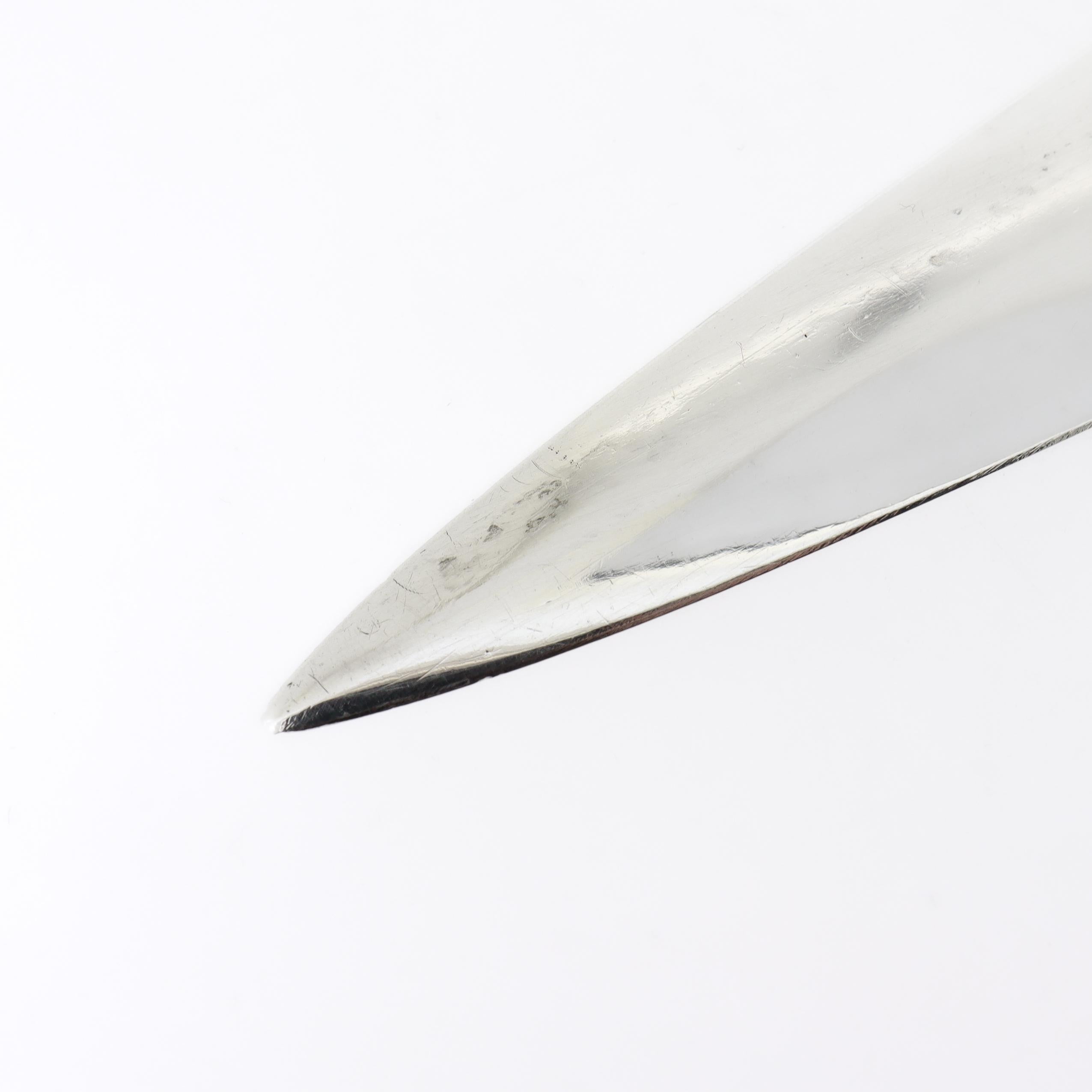 Antique Georg Jensen Ornamental Sterling Silver Letter Opener No. 121 For Sale 3