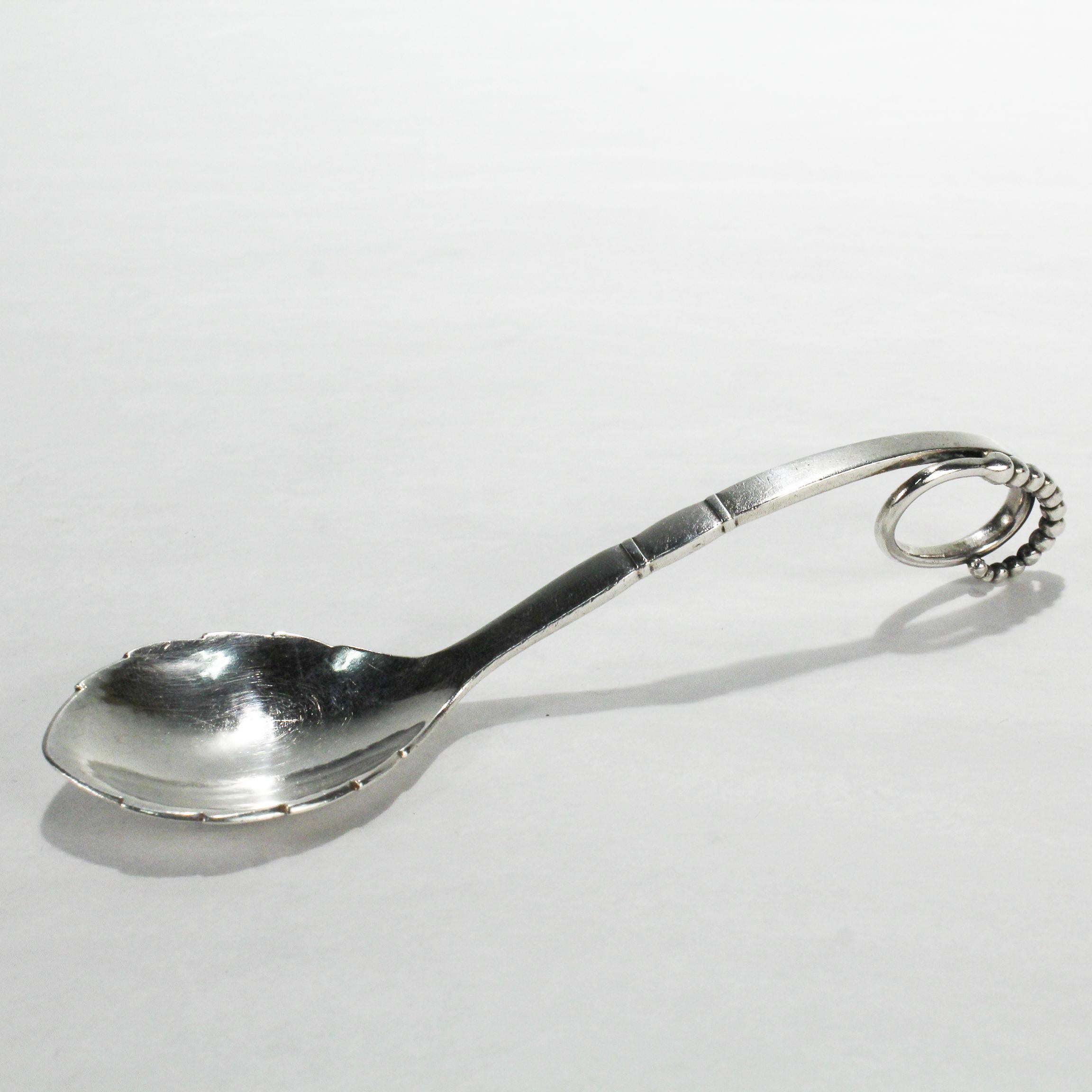 georg jensen silver spoon