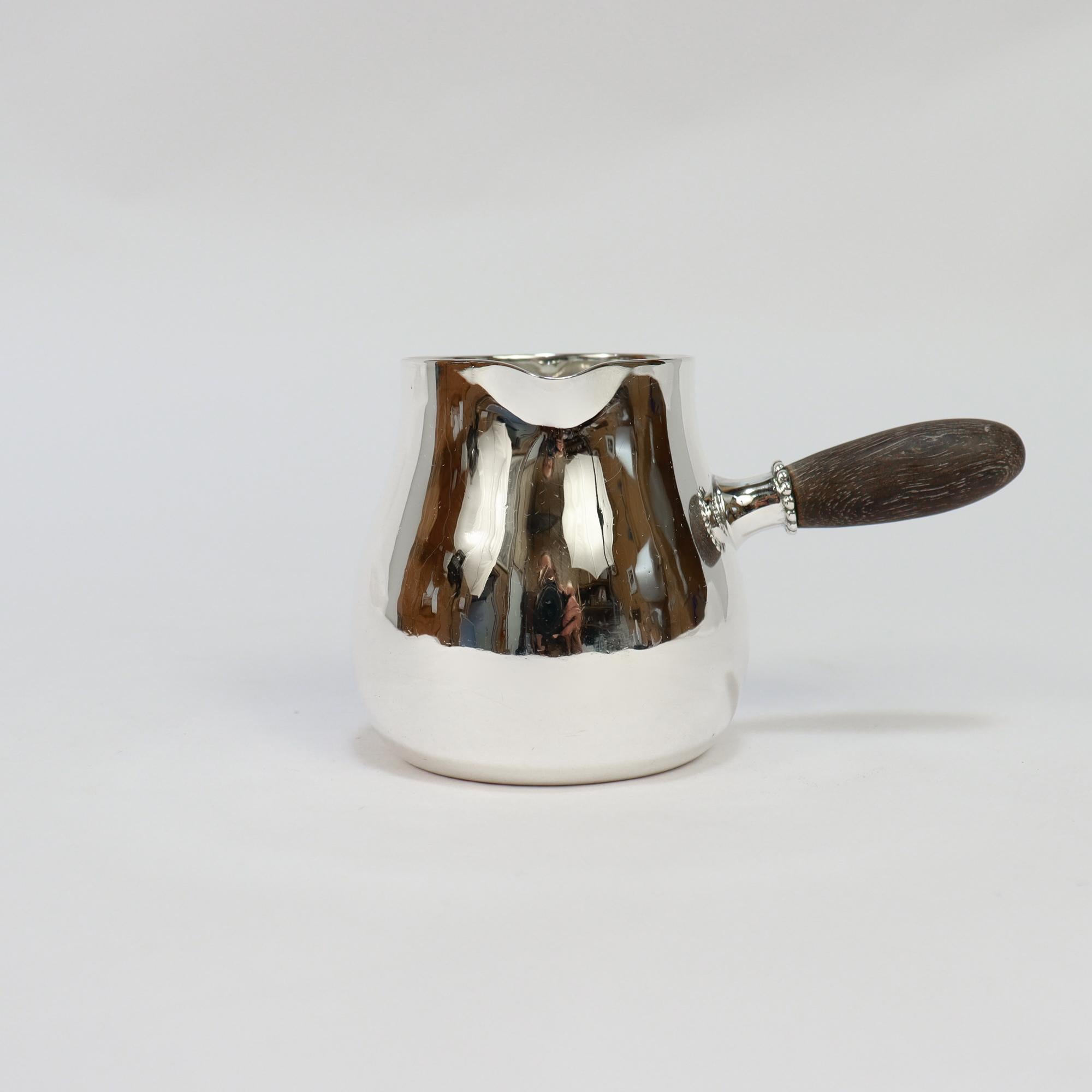 Antikes Georg Jensen Sterling Silber Teeservice Nr. 80A im Angebot 7