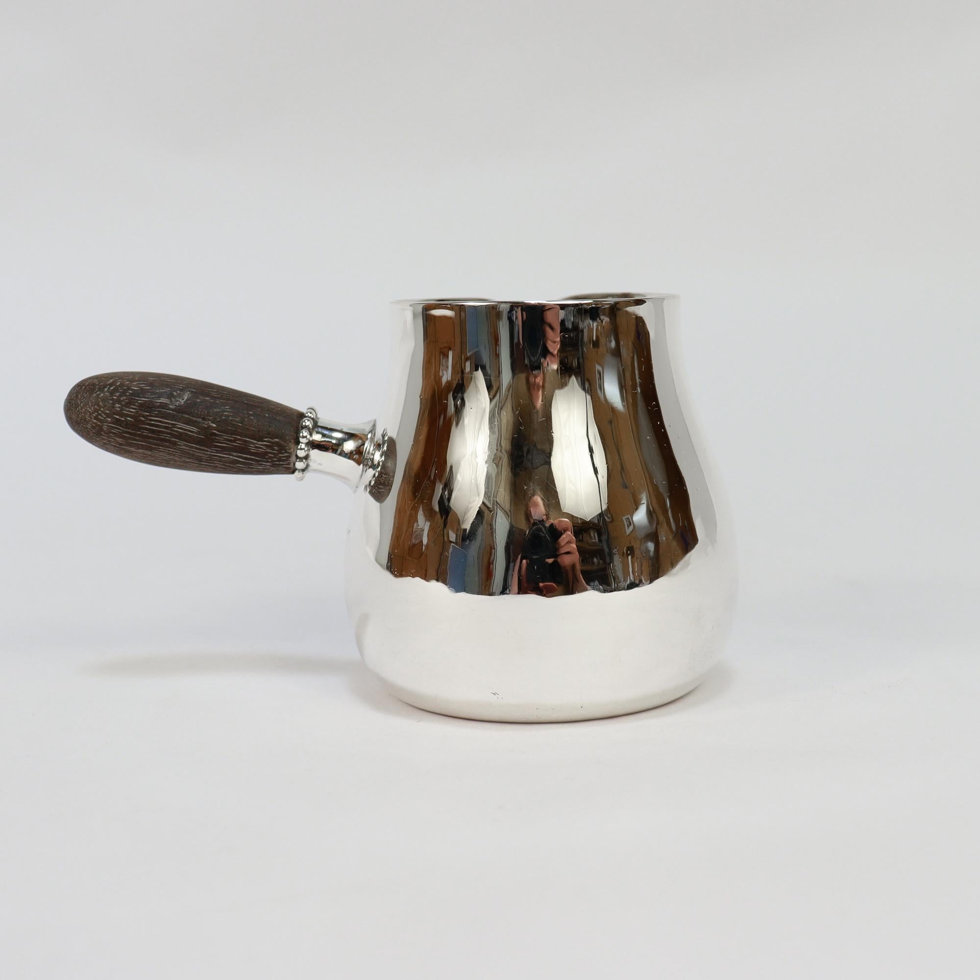 Antikes Georg Jensen Sterling Silber Teeservice Nr. 80A im Angebot 9