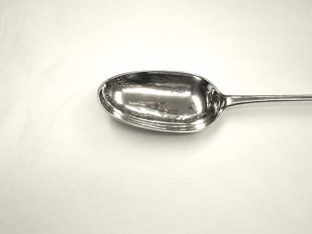 British Antique George 111 Irish Silver Basting Spoon, 1770