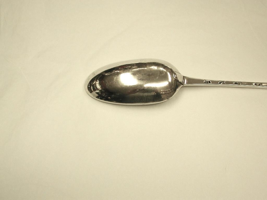 Sterling Silver Antique George 111 Irish Silver Basting Spoon, 1770