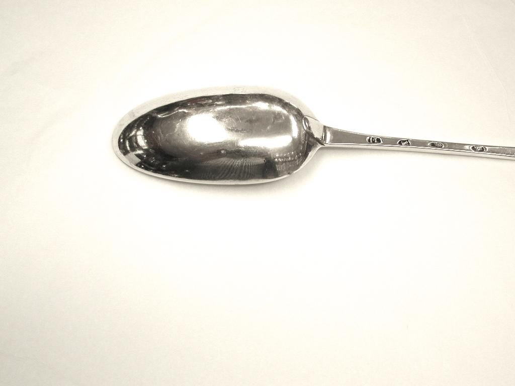Antique George 111 Irish Silver Basting Spoon, 1770 1