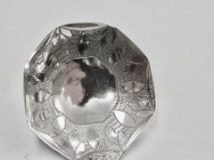 Antique George 111 Silver Bright Cut Tea Caddy Spoon Dated 1817