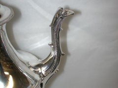 Antique George 111 Silver Coffee Pot, London, George Smith 11, Dated 1782