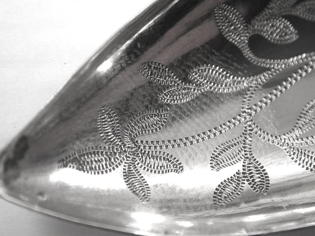 Cuchara de plata antigua George 111, Joseph Willmore, Birmingham, 1810 en Bueno estado para la venta en London, GB