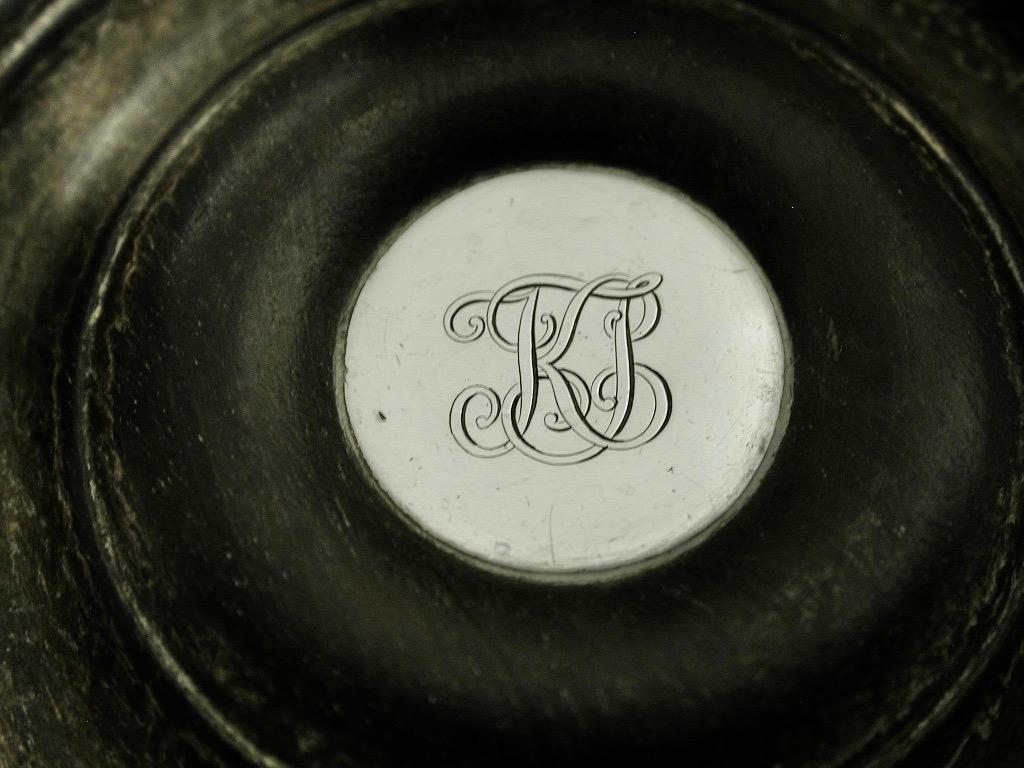 Fine XVIII secolo Antico sottobicchiere da vino in argento George 111  1798 William Allen 111 Londra in vendita