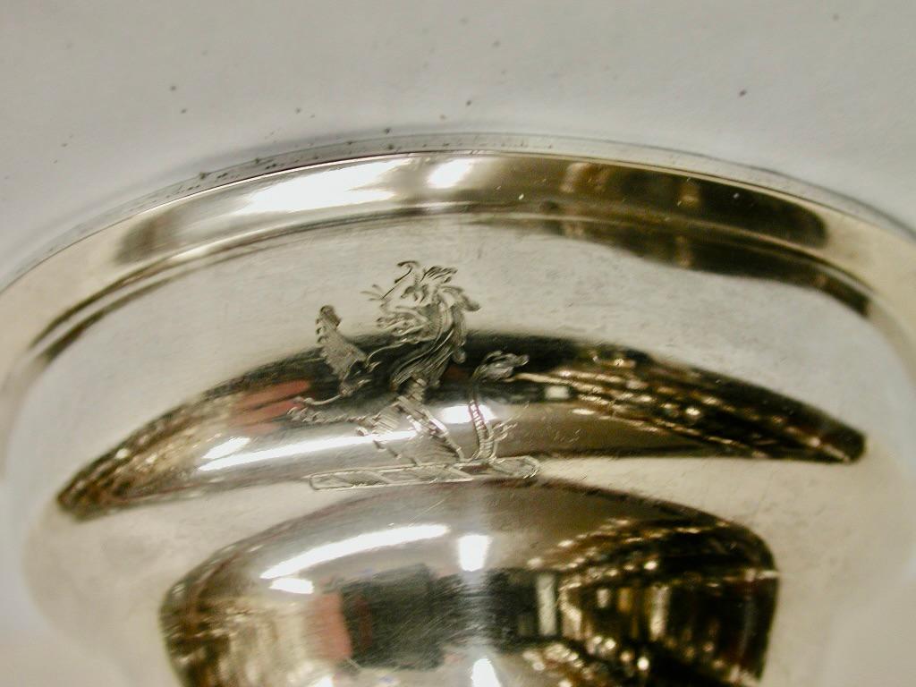 Entonnoir à vin ancien George 111 en argent daté de 1793 Londres Alexander Field Bon état - En vente à London, GB