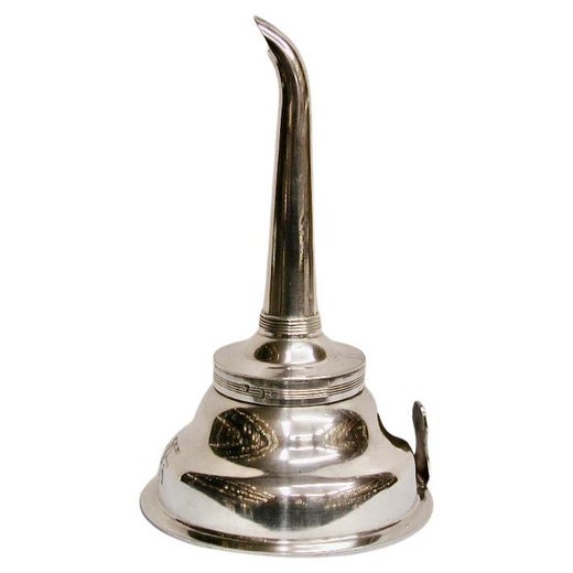 Antique George 111 Silver Wine Funnel Dated 1793 London Alexander Field