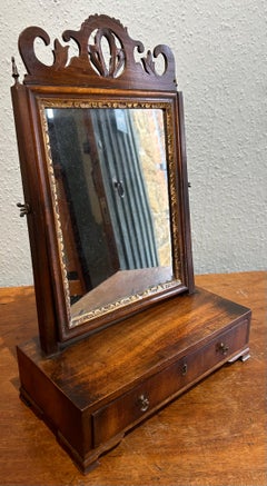 Antique George 2nd Toilet Mirror