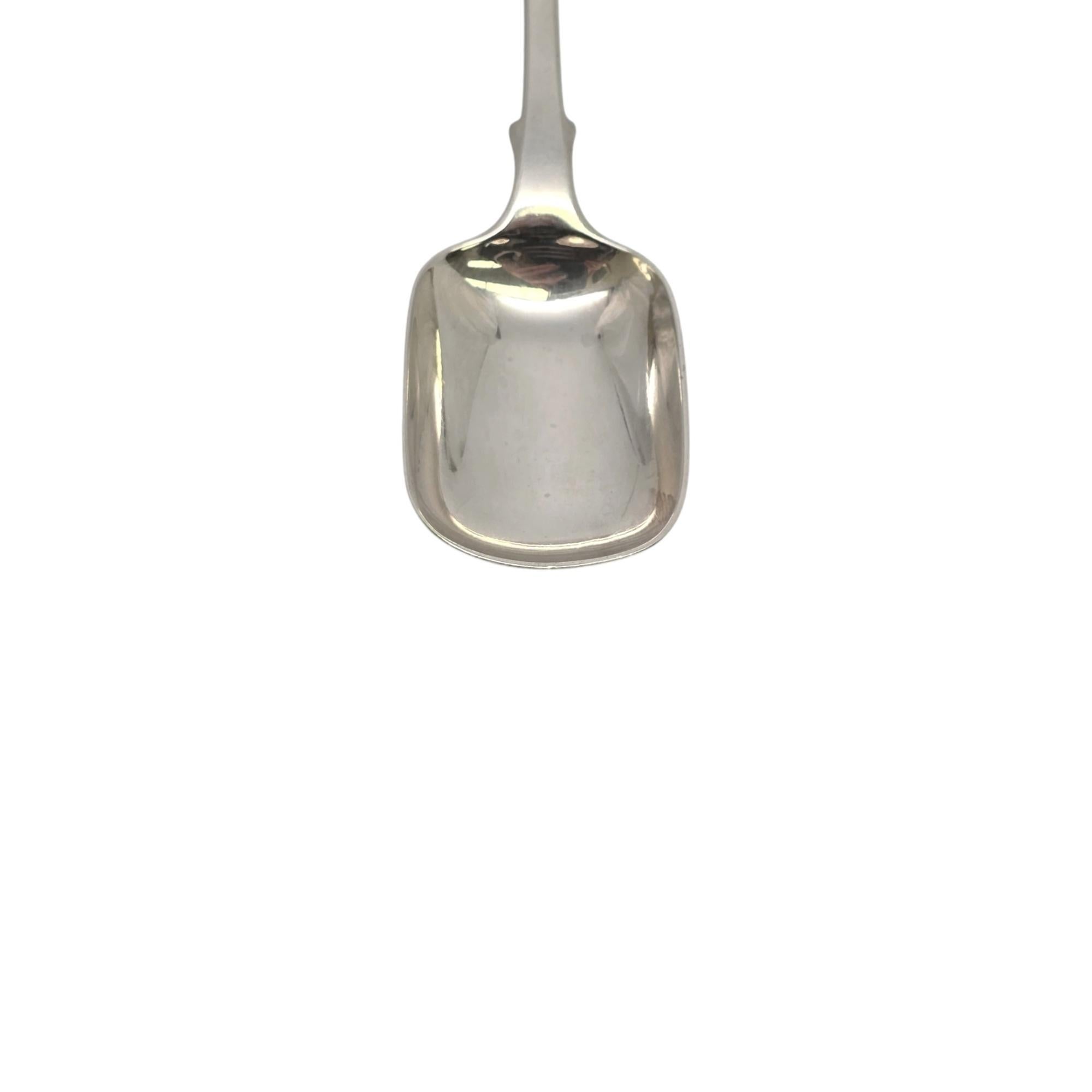 Antique George Adams Chawner & Co England Sterling Silver Caddy Spoon #19933 2