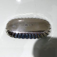 Antique George I Britannia Silver Spoon Tray London 1714 Thos Farren
