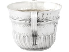 Antiker George I. Britannia Standard-Silber-Porringer