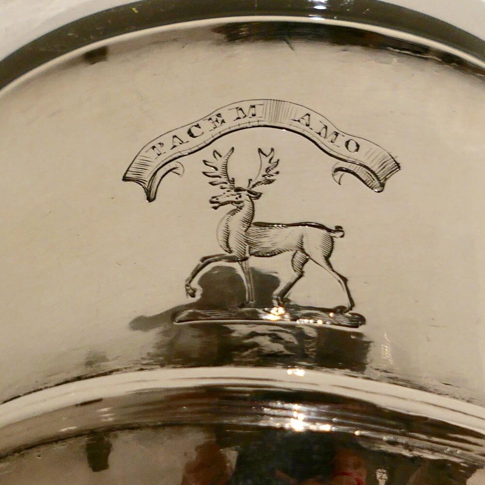Antique George I Scottish Silver Wine Cup Edinburgh 1716 Edward Penman For Sale 1