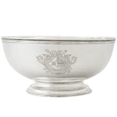 Antique George I Sterling Silver Bowl