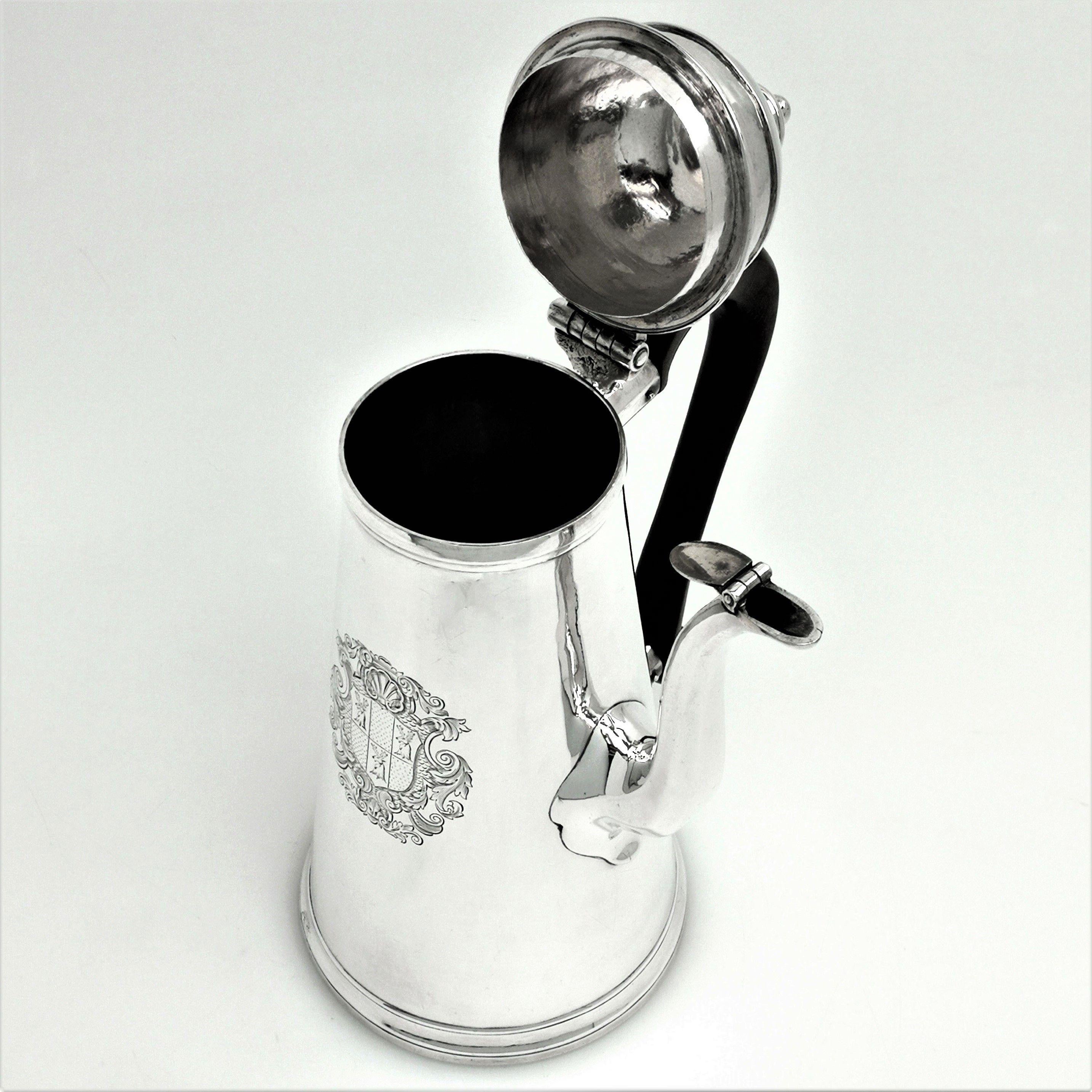 georgian silver coffee pot