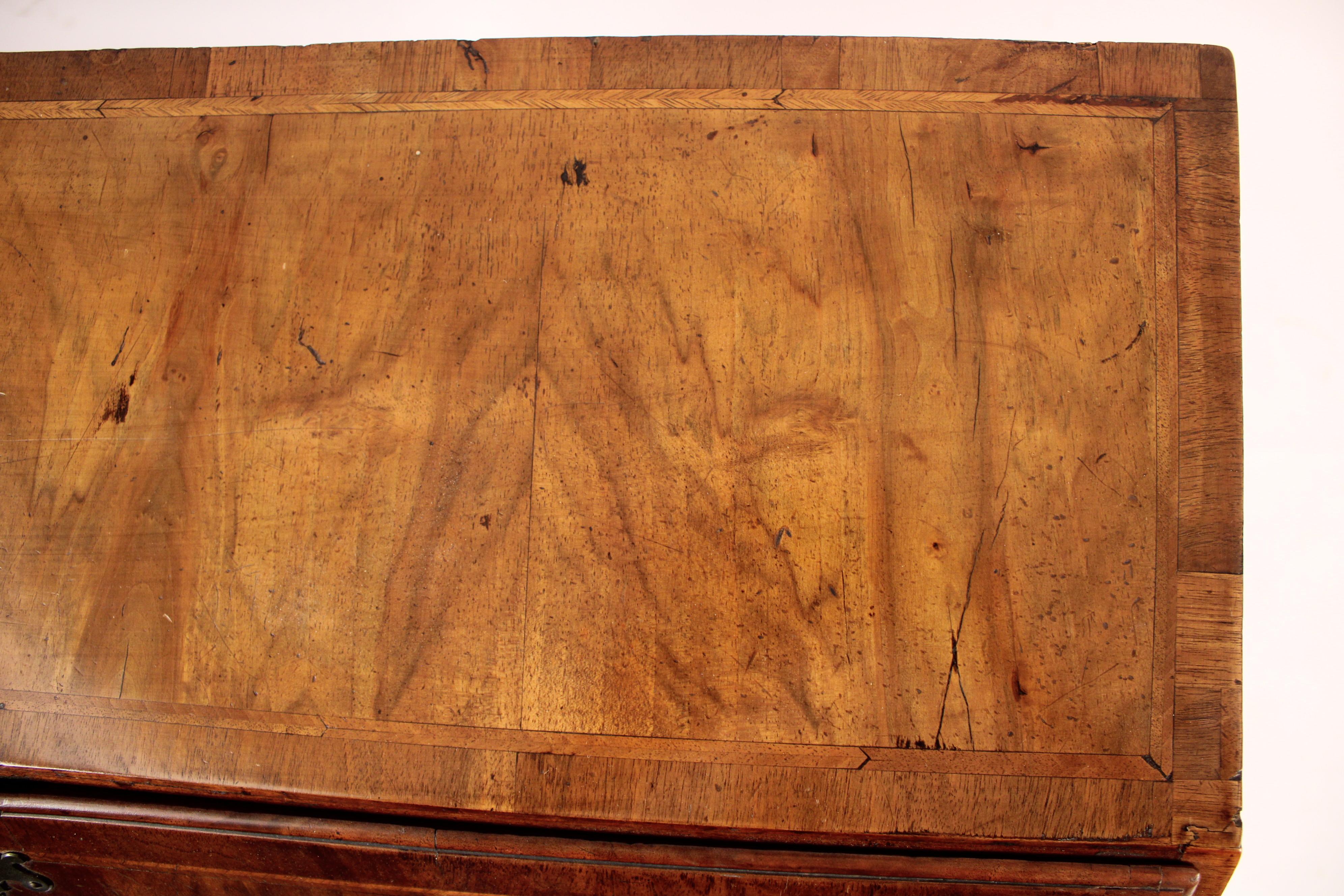 Antique George I Style Walnut Slant Top Desk 2